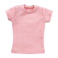 thumbnail image 2 of Camiseta de moda a escala 1/12, ropa para muñecas de 12 pulgadas, modelo de muñeca, vestido Rosa, 2 of 9