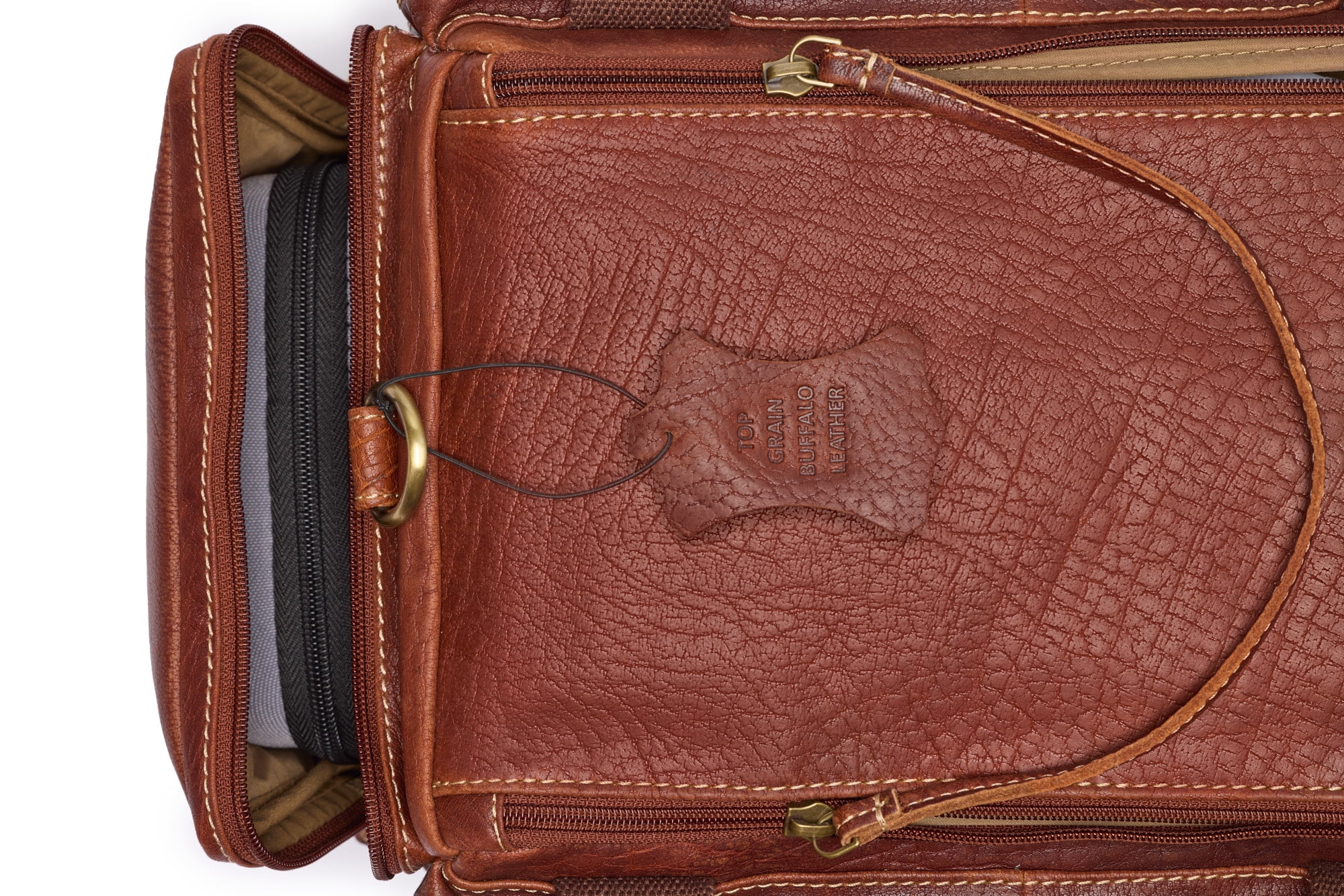 Saddle Mate Full Grain Buffalo Leather Range Bag