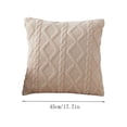 thumbnail image 3 of Solid Color Throw Pillow Taffeta Cushion Headboard Pillowcase, 3 of 6