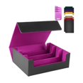thumbnail image 2 of MERIGLARE Card Deck Box Can Hold 1800+ Cards Premium Display Trading Cards Storage Box, 2 of 9