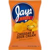 Jays Ridges Potato Chips, Cheddar and Sour Cream, 10 oz Bag