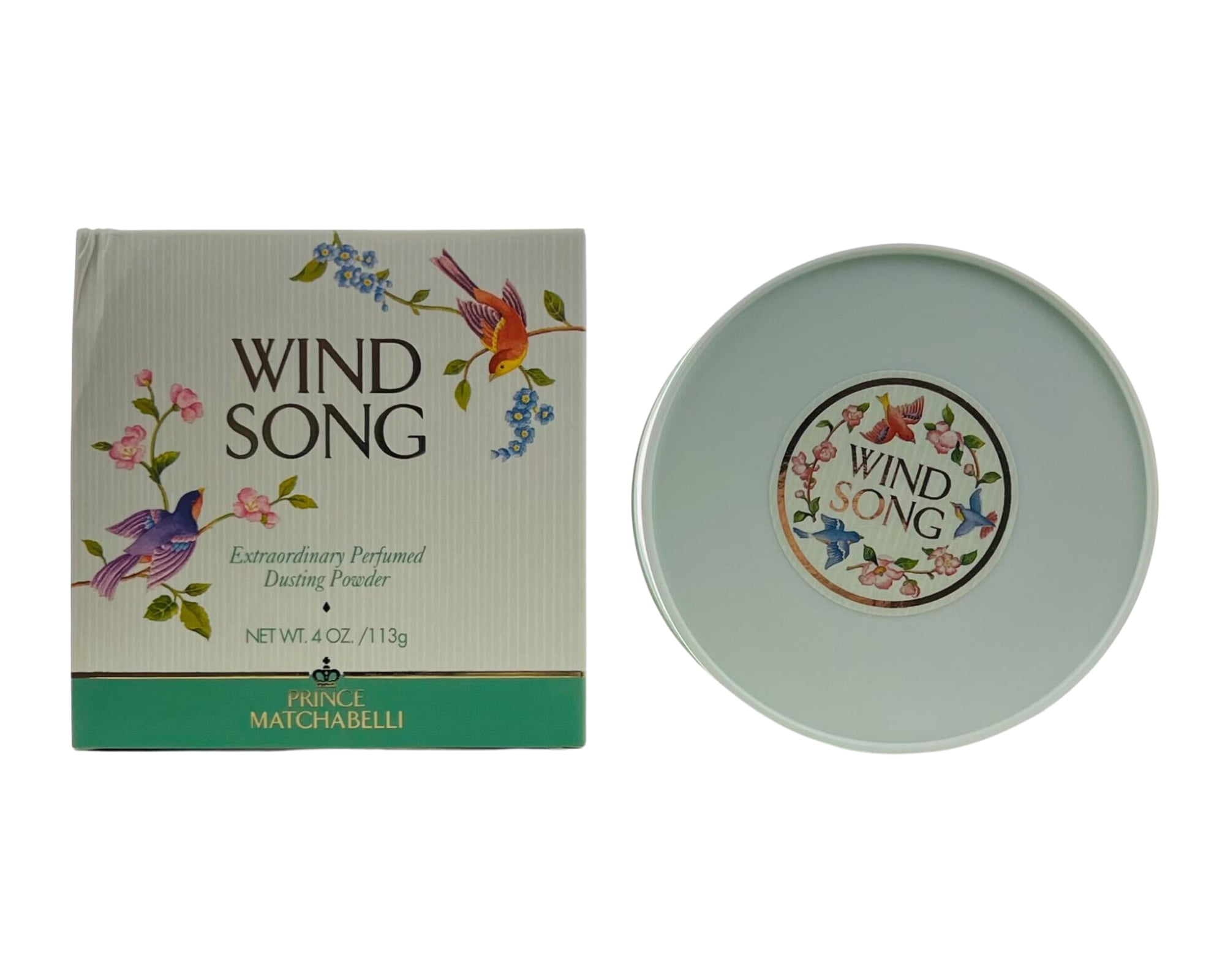 Wind Song Dusting Powder By Prince Matchabelli - 4 oz Wind Song Dusting Powder By Prince Matchabelli - 4 oz