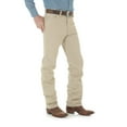 thumbnail image 6 of Wrangler Men's 936 High Rise Prewashed Cowboy Cut Slim Straight Jeans Tan 33W x 32L  US, 6 of 6