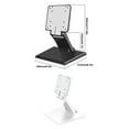 thumbnail image 4 of fastboy Stand Bracket 75mm Desktop Metal Base Foldable Shelf PC Mount Hanger Touch Screen Support for 17-24 Inch Black, 4 of 6