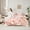 Pink 02, variant on Homewish Romantic Valentine's Day Twin Bedding Sets 7-Piece, Kawaii Couple Gnome Bedding Comforter Set, Pink Rose Flower Reversible Sheet Sets, Breathable Home Decor