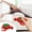 Red, variant on Fruit Series Turtle Hand Stimulation Clicker, Sensory Digital Desktop Fidget Toy, for Attention Deficit Hyperactivity, Mechanical Click Sound Stress Relief
