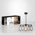 thumbnail image 3 of Xtricity - Suspension Lumineuse, Largeur 18.8 Pieds', de la Collection Broadway, Noir, 3 of 3