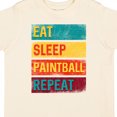 thumbnail image 4 of Inktastic Eat Sleep Paintball Repeat Boys or Girls Toddler T-Shirt, 4 of 5