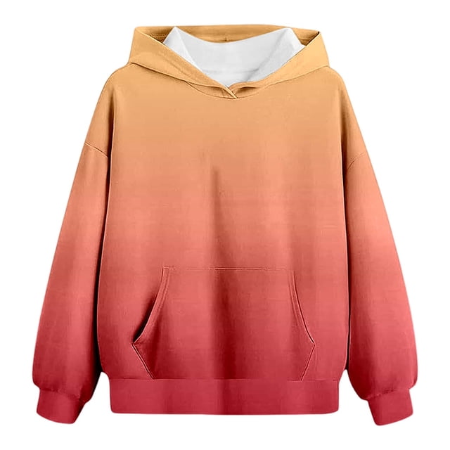 Sweat à Capuche pour Filles, Imprimé, Manches Longues, Automne, 4-5 Ans