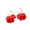 Red, variant on Mightlink 1 Pair Rose Petal Drop Earrings Long Style Exaggerated Dangle Earrings Bright Color Earrings Jewelry Accessories