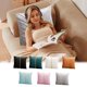 thumbnail image 1 of XWSHYW Almohada Almohada de Cabecera Funda de Almohada Terciopelo Sala de Estar Sofá Cojín Oficina Cintura Sofá Almohada Funda de Almohada, 1 of 7