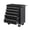 Black, variant on 5-Drawer Rolling Tool Chest w/Lock & Key, Tool Storage Cabinet with Wheels, Top Cushion & Drawer Liners, Tool Organizer Box for Garage, Warehouse,RED
