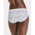 thumbnail image 3 of Hanes Ultimate Bikini 6-Pack Women's Underwear Breathable Cotton Tagfree Cool Comfort, 3 of 5