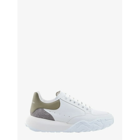 

MAN Leather sneakers with suede detail