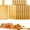 Ten-piece bamboo-style set, variant on 10/5-piece Acacia Wood Cutting Board Set with Handles, 15.7 x 7.8 inch Large Kitchen Cutting Board, Suitable for Vegetables, Meat, and Cheese, Food Preparation Board, Durable Cutlery, Dishwasher Safe