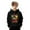 a-Black294, variant on Kids Girls Carnival Mask Graphic Hooded Pullover Long Sleeve Loose Fit Soft Sweatshirt With Pockets For Casual Outings Playful Casual Top