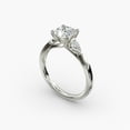 thumbnail image 2 of Spot Jewel 2.1 Ct Cushion Cut VVS1/D Diamond Ring for Her - 14K White Gold Plated Ring - Engagement Wedding Ring for Her - Silver Beautiful Special Occasion Ring - Christmas Special Gift for Women, 2 of 7