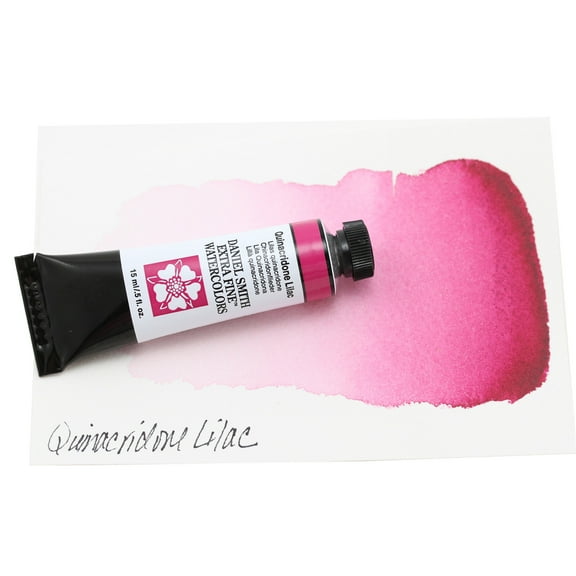 Daniel Smith Extra Fine Watercolor, 15 ml, Quinacridone Lilac