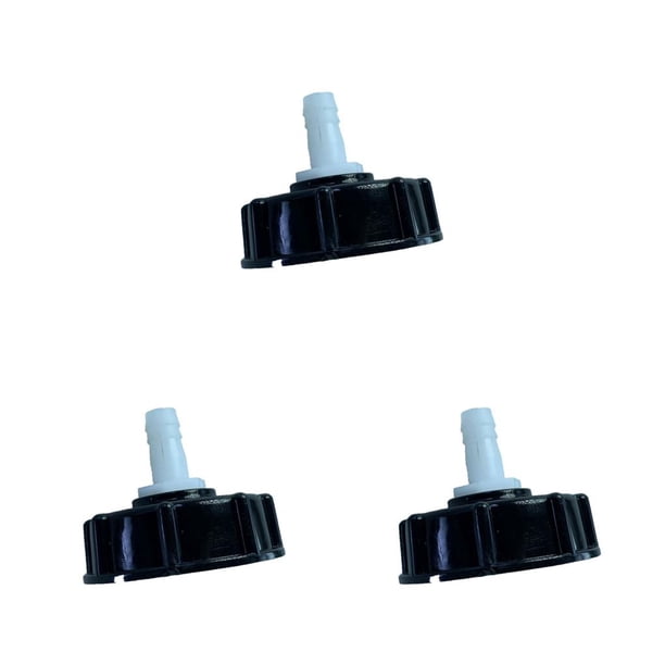 Kenally Adaptador de manguera de contenedor IBC, barriles de jardín doméstico de repuesto S60x6, convertidor de rosca, conector de conversión, piezas Type1 NO1 Kenally CBP495638