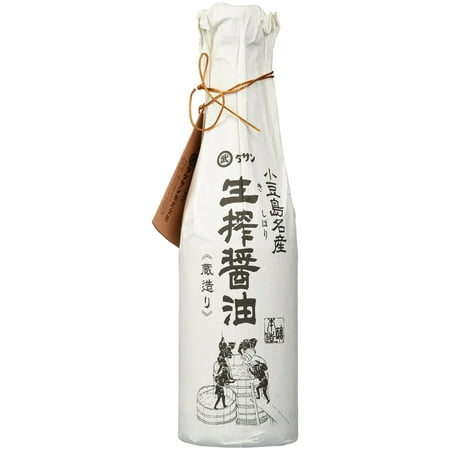Kishibori Shoyu - Premium Artisinal Japanese Soy Sauce, Unadulterated and without preservatives Barrel Aged 1 Year - 1 bottle - 24 fl oz 24 Fl.