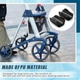 thumbnail image 4 of 2 Pcs Rollator Armrest Pad Upright Walker Forearm Pads Black Walker, 4 of 5