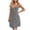 #New Gray, variant on CYiJun Womens Nightgowns Sleeveless Lace Sleepwear Soft Pleated Tank Nightgown