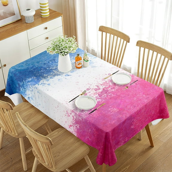 Decoration Table Coffee Room Dining Kitchen for Cover Table Rectangle Geometry Round Small Colourful