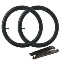 LotFancy 2Pcs 16x1.95/2.125 Inner Tubes for Road Mountain Bike, 32mm Schrader Valve