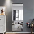 thumbnail image 4 of NeuType 59"x19" Black Full Length Mirror Floor Mirror, 4 of 7