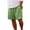Green, variant on Elainilye Fashion Mens Plus Size Shorts Casual Solid Pocket Elastic Waist Straight Half Shorts Sport