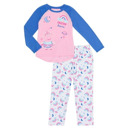 Peppa Pig Girl's 2-Piece Pajama Set (Little Girls & Big Girls)