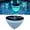 1, variant on Solar Floating Pool Lights with Fish Projection,Waterproof Dynmaic Led Glowing,Rechargeable Floating Decor Light for Pond, Hot Tub, Bathtub & Garden
