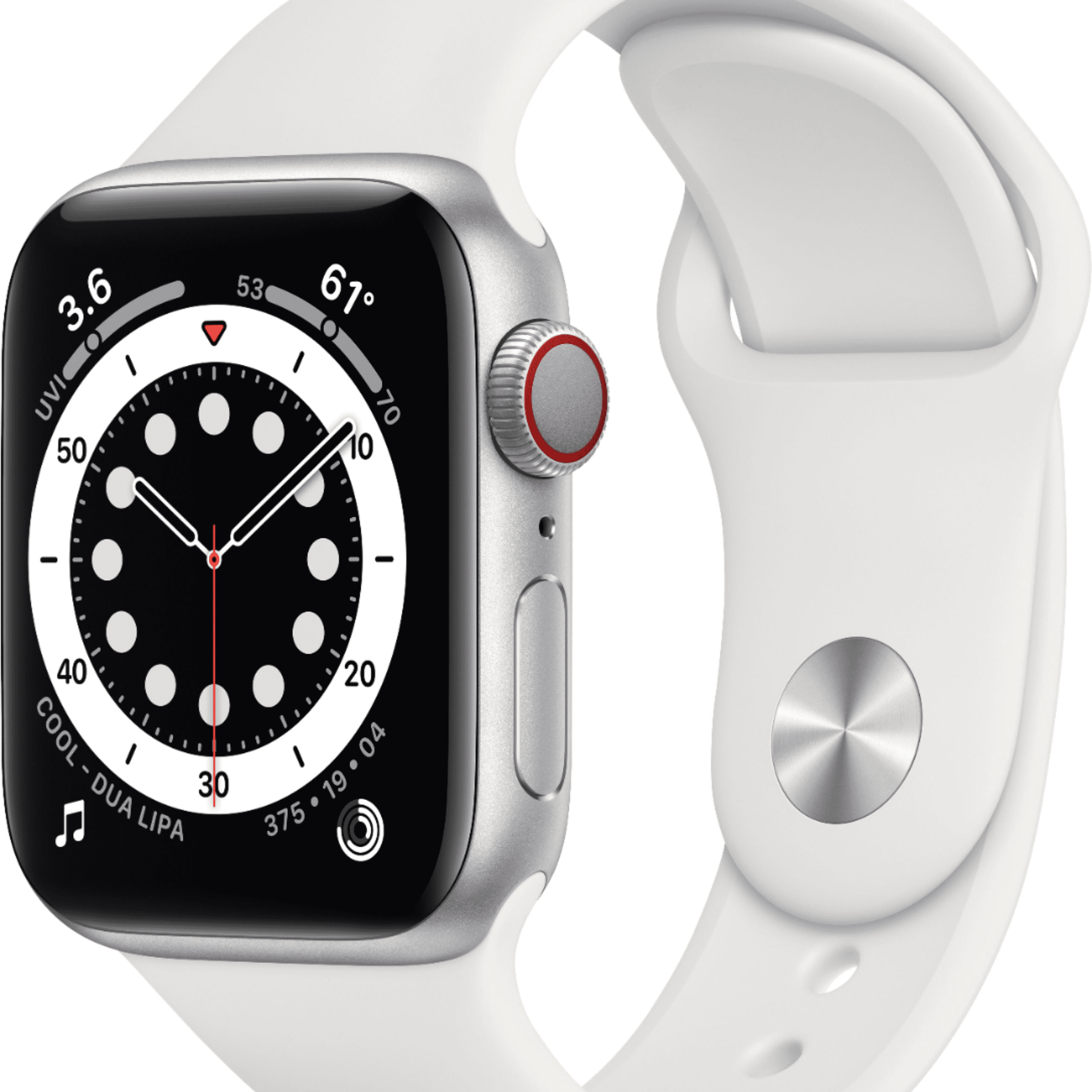 Apple Watch 6 44MM GPS, Chip U1, Vermelho