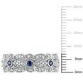 thumbnail image 2 of Everly Women's Sapphire 14k White Gold Ring, 2 of 7