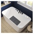 thumbnail image 6 of Shower Mat Non Slip Bathtub Mat and Drain Hole Shower Mat and Drain Holes 8FTX46FT Bath Mat for Tub & Shower. Dry, Easy to Cut,for Tub & Shower(Black), 6 of 6