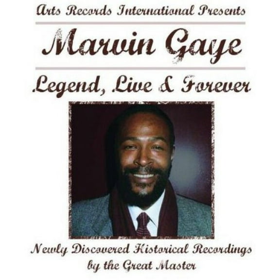 Marvin Gaye - Legend Live & Forever - Music & Performance - CD