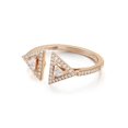 thumbnail image 3 of Messika 0.34Cttw Thea Diamond Ring 18K Rose Gold Size 53 US 6.5, 3 of 5