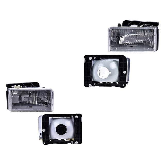 Par de Faros Dakota 1991 A 1996 Dodge C/Base DEPO .