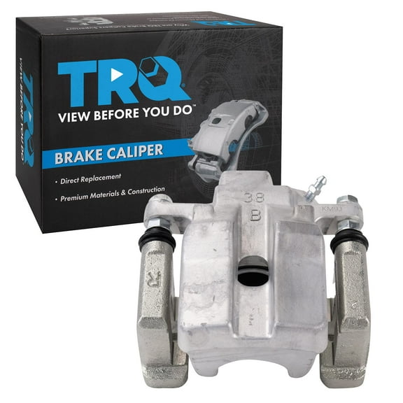 TRQ Rear Right Brake Caliper w/Bracket Passenger Side Compatible with 2013-2015 Toyota Avalon 2012-2017 Camry