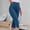 🔥 Blue_New, variant on Dianli Activewear Summer Women's High Waisted Solid Color Capris Slim Fit Yoga Gym Leggings Breathable Stretch Workout Pants Tummy Control Active Capri Pants