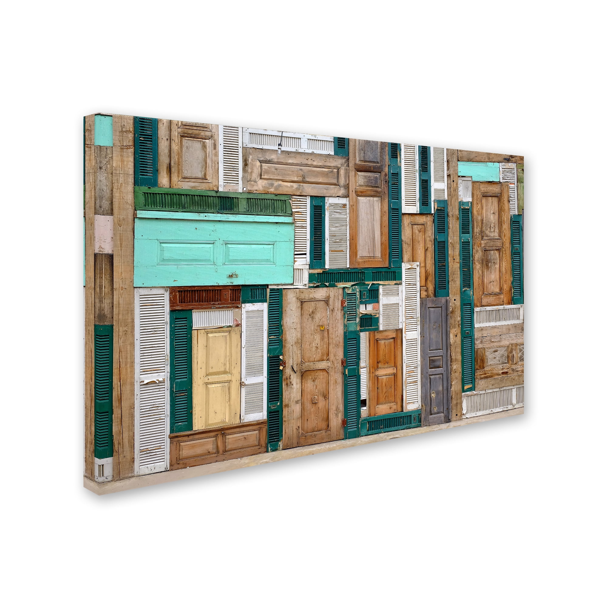 Trademark Fine Art 'The Doors' Canvas Art by Ali Ayer