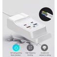 thumbnail image 5 of Soporte De Carga Para Iphone 15 Pro Usb Hub 4 Puertos 5 Pies Con Soporte Para Teléfono Con 2 Puertos Usb Y 2 Puertos Usb C Extensor Compatible Con Iphone 15 Pro 14 13 12 11 Pad Galaxy O Dispositivos U, 5 of 5