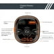 thumbnail image 5 of Transmisor FM Bluetooth para automóvil, receptor de radio/adaptador de audio con cargador dual para automóvil, carga de soporte, 5 of 5