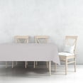 thumbnail image 2 of Nicole Fantini Disposable Plastic Tablecloth Rectangle 54" x 108" Set of 8 (Clear), 2 of 3