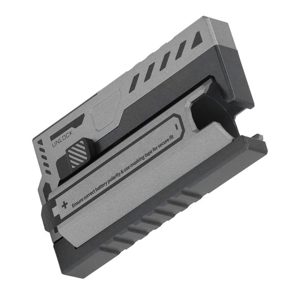 Banque d'Alimentation 2 en 1, Chargeur Portable à Charge Rapide pour Batterie INR 20700 et Batterie au Lithium, Bloc-Piles Externe Compatible avec IOS, Écouteurs, Tablettes