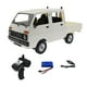 thumbnail image 2 of Camión RC D32 a escala 1:10, modelo de coche de escalada, 17 g, engranaje de dirección recargable Batería individual blanca, 2 of 9