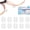 2.5mm, variant on 2.8mm Eyeglasses Air Bag Stick   Nose Pads-Upgrade 10Pairs Eyeglasses Nose Pads for Plastic Frame-for Sunglasses Anti-Slip-Glasses Repair Kits for Man and Women-10PAIRS