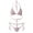 Pink, variant on Qiopertar Women's Vintage Printed Bikini Swimsuit Conservative Beach Skirt Two Piece Set Mesh See Through Bra Panties Casual Party Vacation Swimwear, Pink FREE SIZE