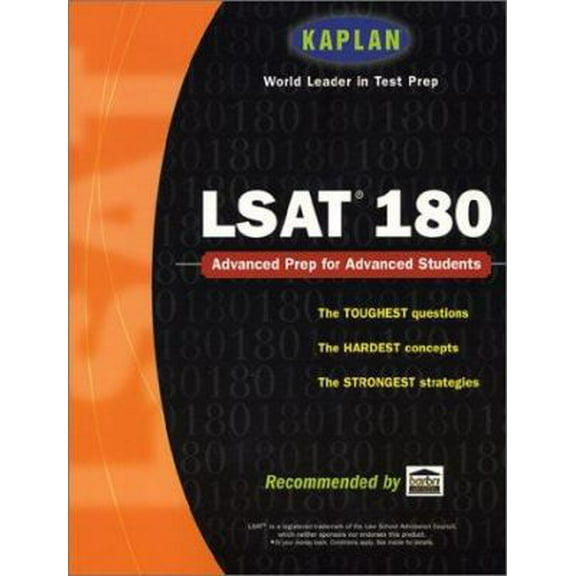 Pre-Owned Kaplan LSAT 180 (Paperback) 0743224353 9780743224352