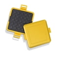 thumbnail image 2 of BOKYAN Microwave Toastie Sandwich Maker, Yellow Silicone Panini Press for Quick Breakfast & Snacks, Dishwasher Safe 7.08 inches / 18.0 cm, 2 of 9